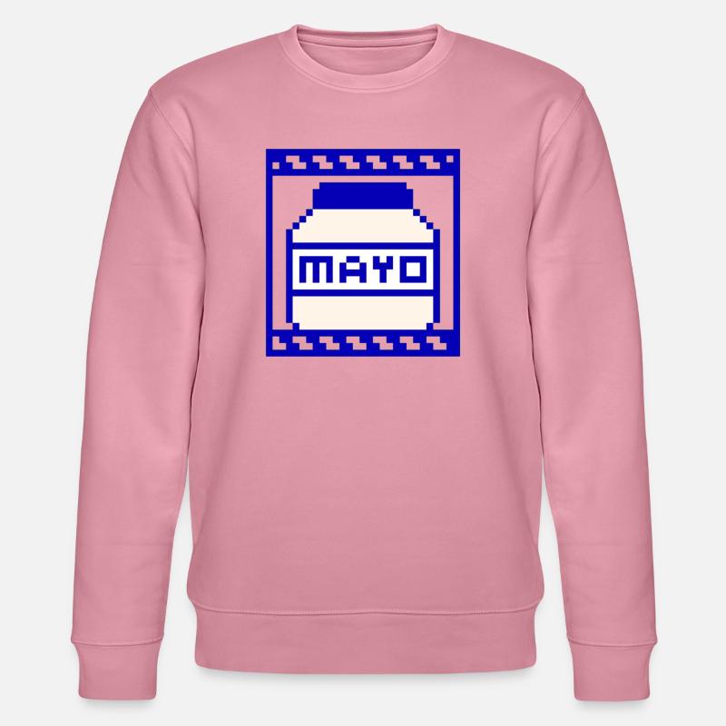 Mayo - Stanley/Stella Unisex Bio-Sweatshirt CHANGER  - Lila Traum