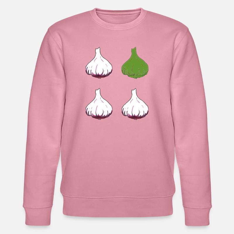 knoblauch 4er - Stanley/Stella Unisex Bio-Sweatshirt CHANGER  - Lila Traum