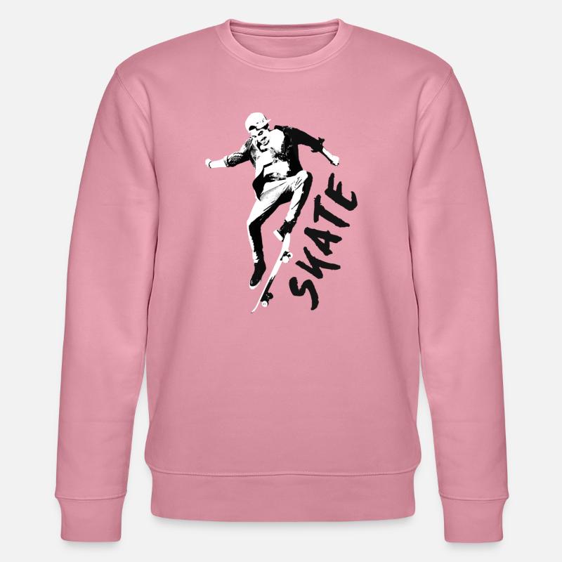 SKATE TSHIRT 2024 - Stanley/Stella Unisex Bio-Sweatshirt CHANGER  - Lila Traum