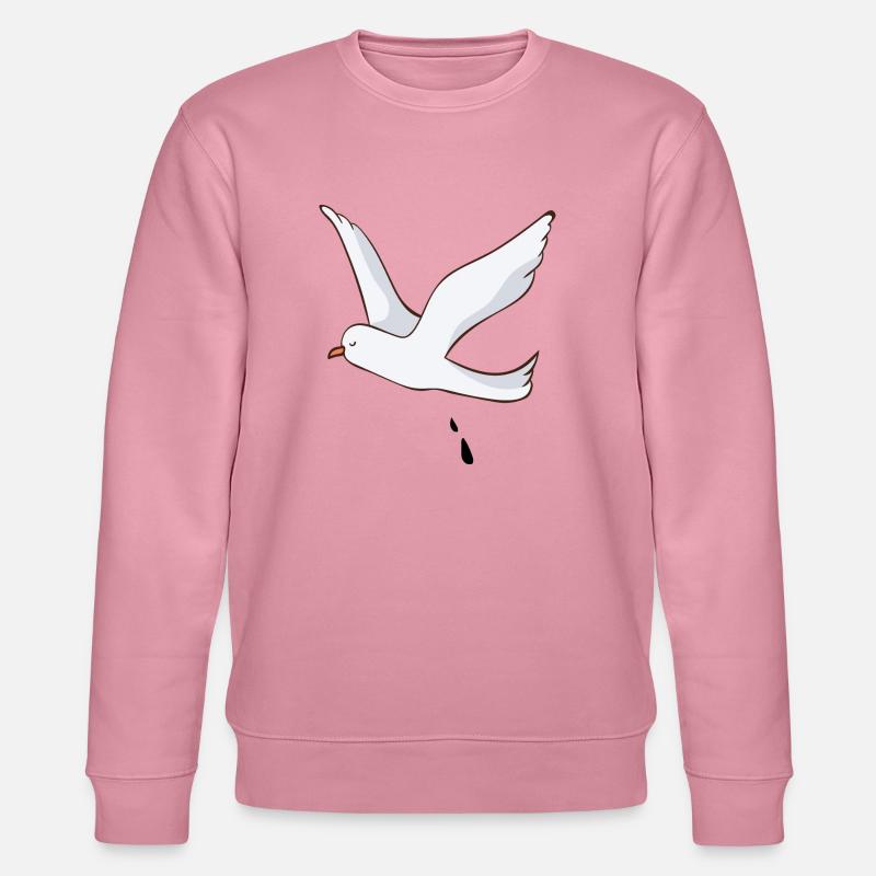 Möwe - Stanley/Stella Unisex Bio-Sweatshirt CHANGER  - Lila Traum