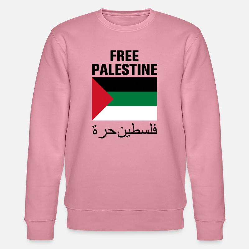 Palestine libre avec le drapeau - Sweat bio CHANGER Stanley/Stella Unisexe - lilas onirique