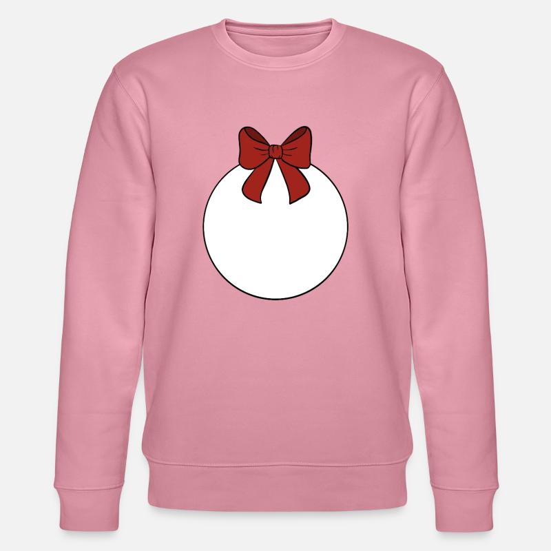 Weihnachtskugel  - Stanley/Stella Unisex Bio-Sweatshirt CHANGER  - Lila Traum