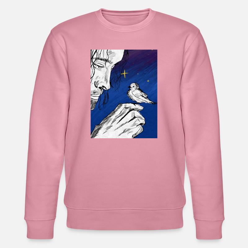 Numéro un sous la lune - Sweat bio CHANGER Stanley/Stella Unisexe - lilas onirique