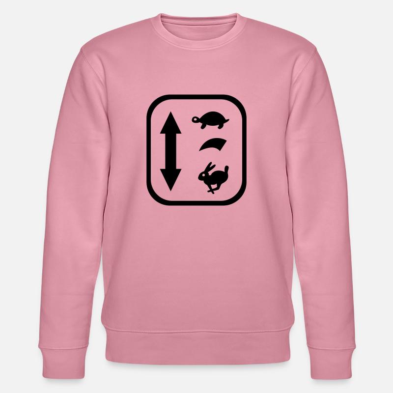 traktor schaltung - Stanley/Stella Unisex Bio-Sweatshirt CHANGER  - Lila Traum