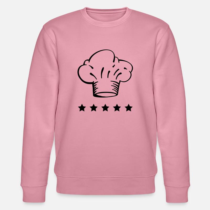 chefkoch_muetze__f1 - Stanley/Stella Unisex Bio-Sweatshirt CHANGER  - Lila Traum