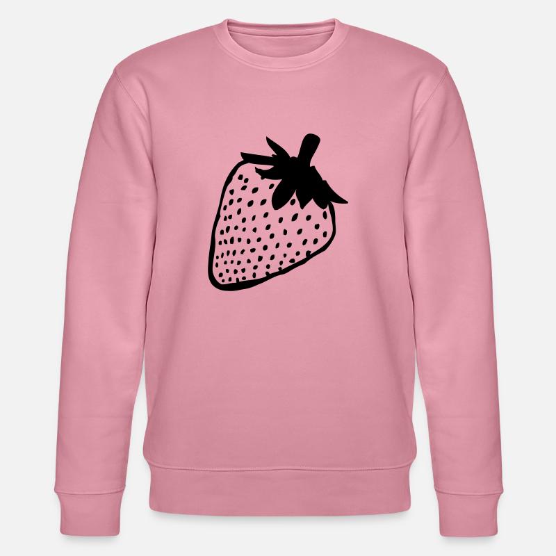 Erdbeere - Stanley/Stella Unisex Bio-Sweatshirt CHANGER  - Lila Traum