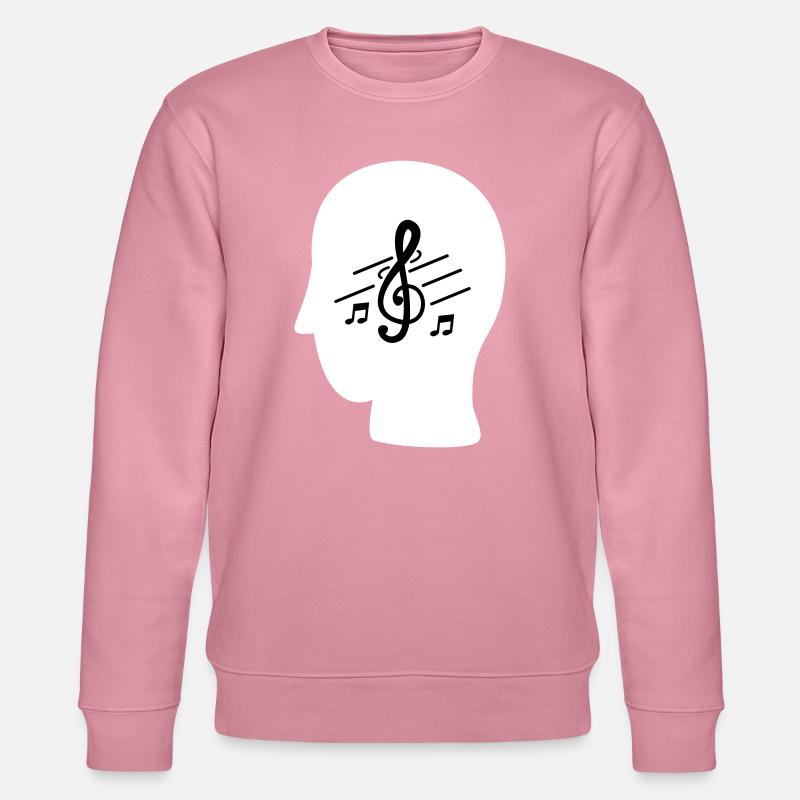LA MUSIQUE DANS MON - Sweat bio CHANGER Stanley/Stella Unisexe - lilas onirique