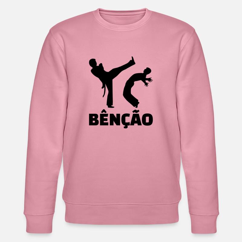 Capoeira - Stanley/Stella Unisex Bio-Sweatshirt CHANGER - Lila Traum