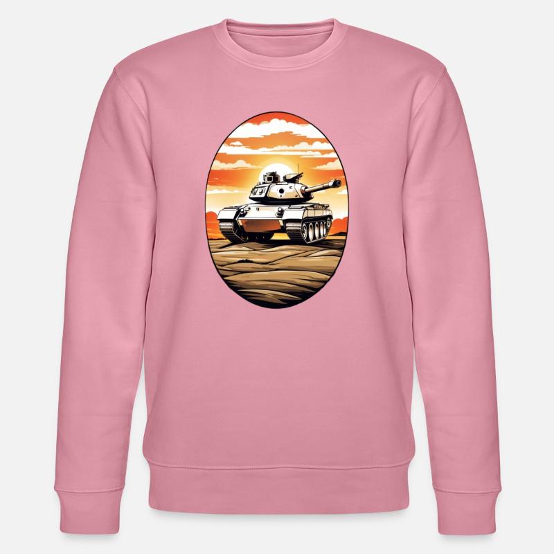 Panzerfahrer - Stanley/Stella Unisex Bio-Sweatshirt CHANGER  - Lila Traum