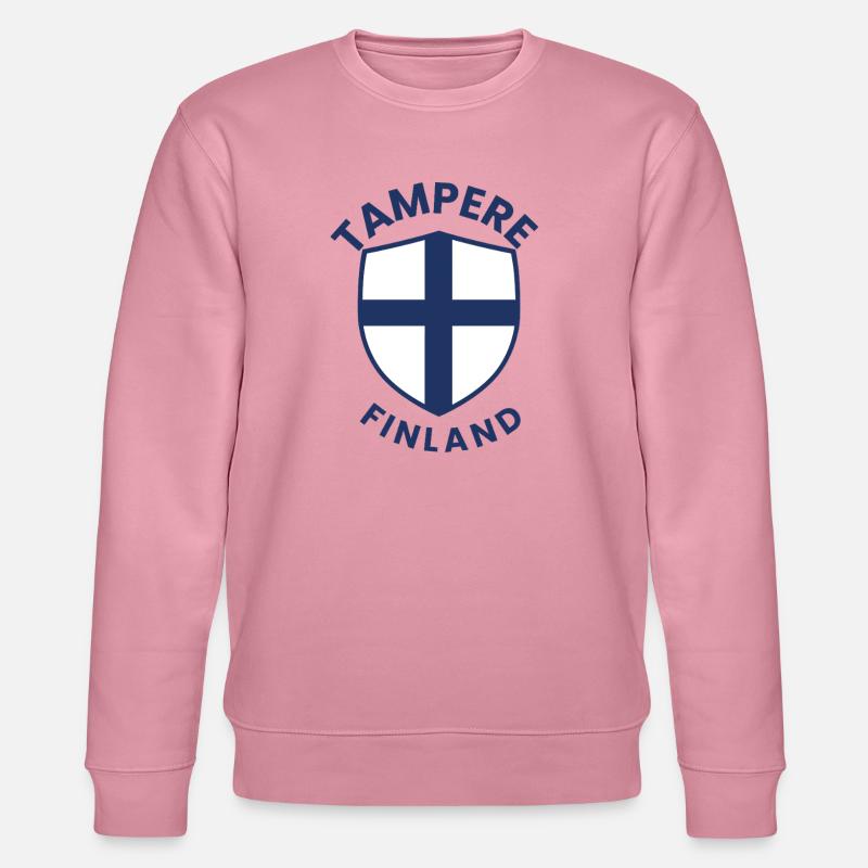 Conception du bouclier de Tampere Finland - Sweat bio CHANGER Stanley/Stella Unisexe - lilas onirique