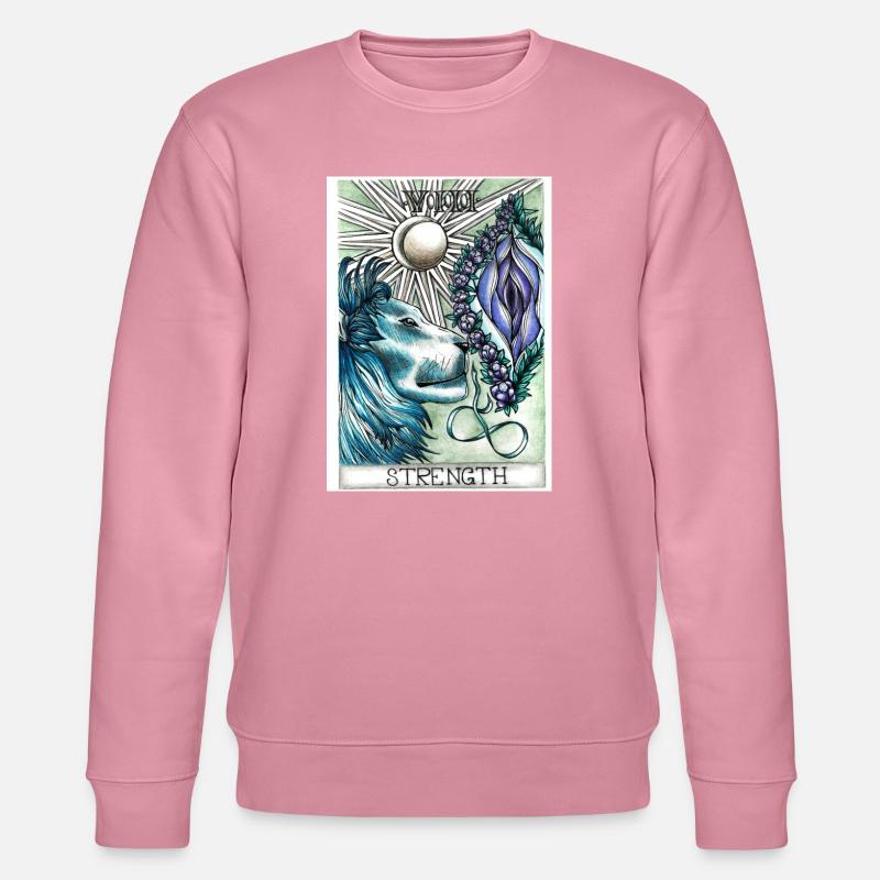 Strength - Stanley/Stella Unisex Bio-Sweatshirt CHANGER  - Lila Traum