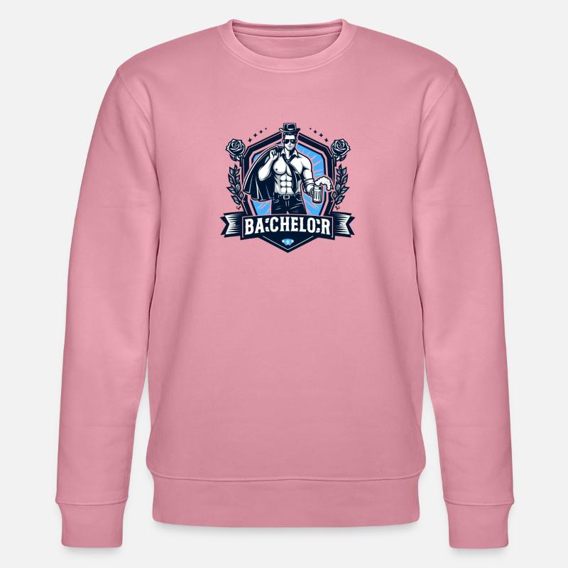 JGA - Junggesellenabschied 1 - Stanley/Stella Unisex Bio-Sweatshirt CHANGER - Lila Traum
