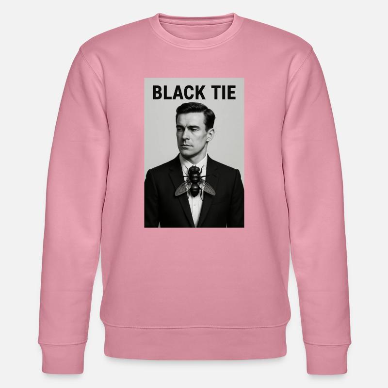 Black Tie - Stanley/Stella Unisex Bio-Sweatshirt CHANGER  - Lila Traum