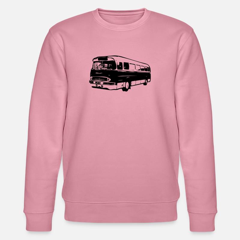Ikarus 66 Bus Omnibus - Stanley/Stella Unisex Bio-Sweatshirt CHANGER  - Lila Traum