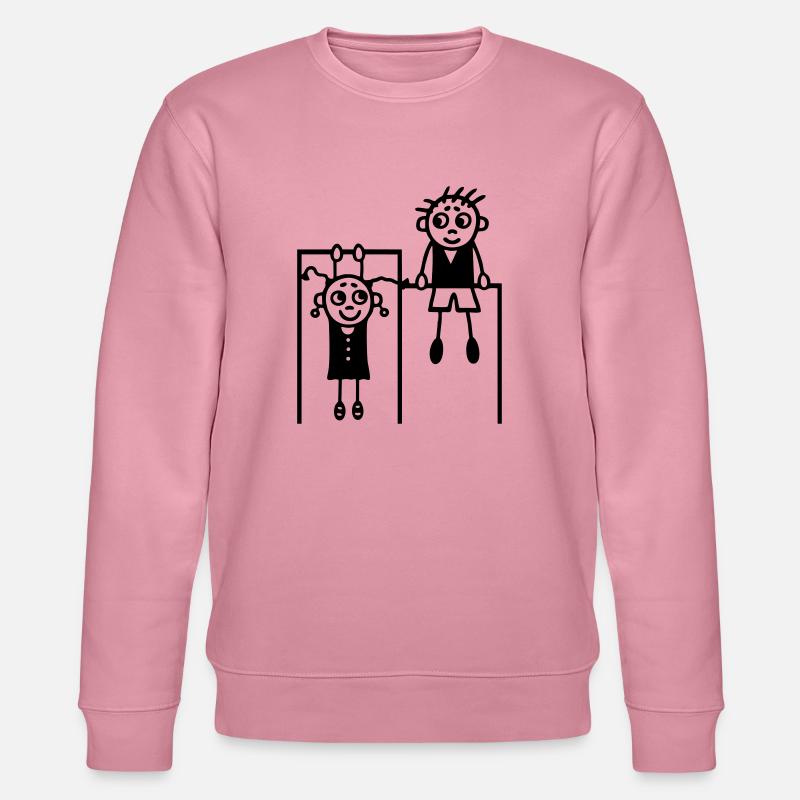 Mädchen & Junge turnen - Stanley/Stella Unisex Bio-Sweatshirt CHANGER  - Lila Traum