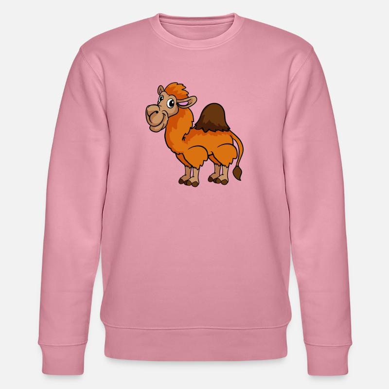 Kamel Dromedar - Stanley/Stella Unisex Bio-Sweatshirt CHANGER  - Lila Traum