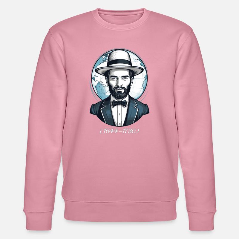 Amisch Mann - Stanley/Stella Unisex Bio-Sweatshirt CHANGER  - Lila Traum