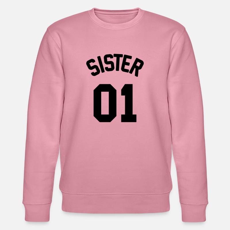 Sister 01 - Stanley/Stella Unisex Bio-Sweatshirt CHANGER  - Lila Traum