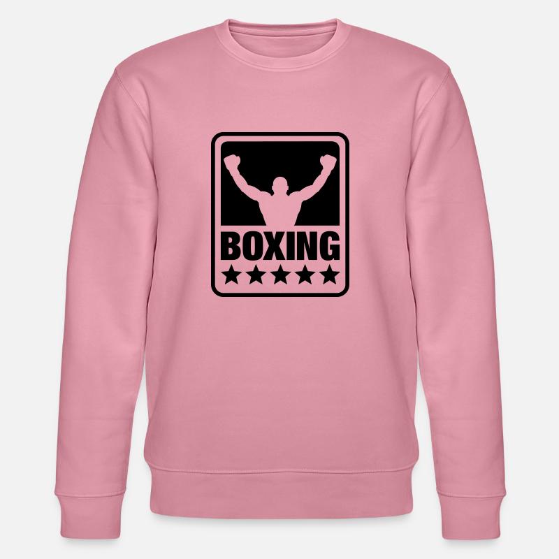 boxing_2___f1 - Stanley/Stella Unisex Bio-Sweatshirt CHANGER  - Lila Traum