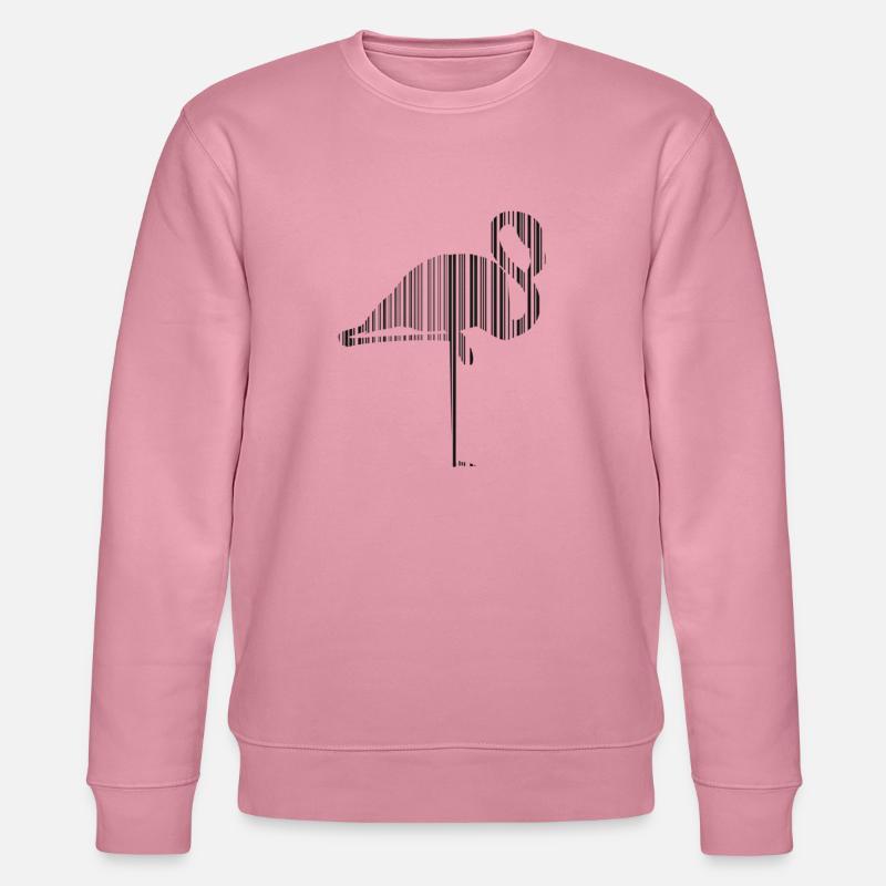 Fla:mingo Barcode - Stanley/Stella Unisex Bio-Sweatshirt CHANGER  - Lila Traum