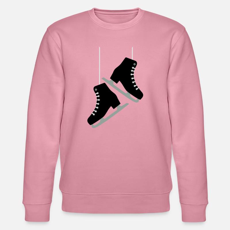 Schlittschuhe - Stanley/Stella Unisex Bio-Sweatshirt CHANGER  - Lila Traum