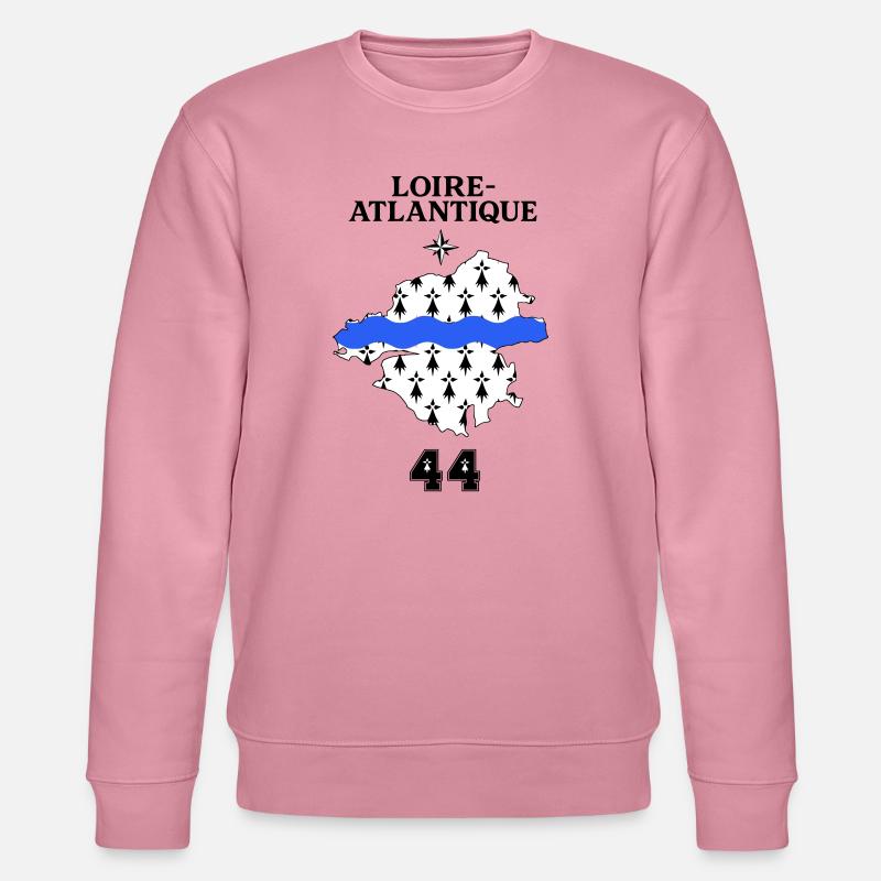 Loire Atlantique 44 - Stanley/Stella Unisex Bio-Sweatshirt CHANGER  - Lila Traum