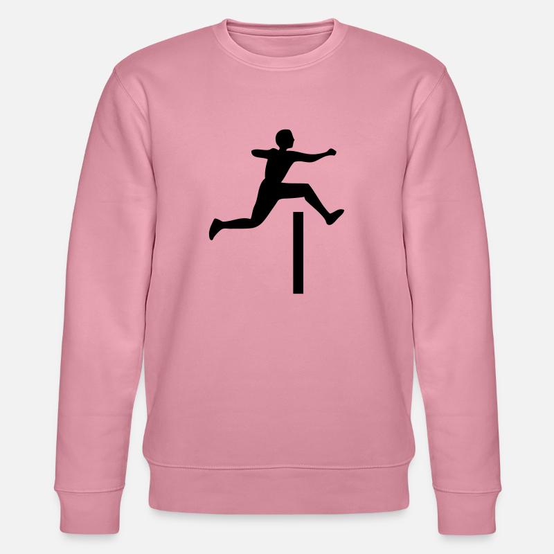 saut Course de haies - Sweat bio CHANGER Stanley/Stella Unisexe - lilas onirique