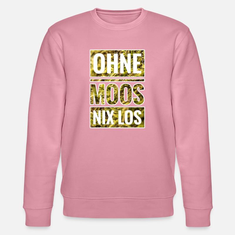 Ohne Moos Nix Los - Stanley/Stella Unisex Bio-Sweatshirt CHANGER - Lila Traum