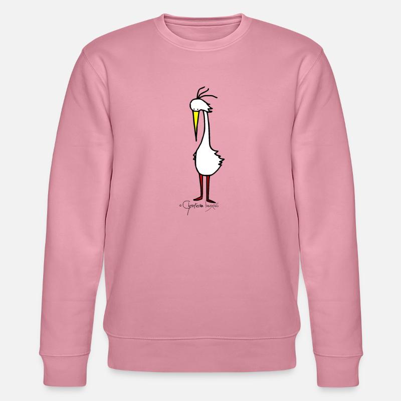 Dachvogel © Chyropterum Innoxius - Stanley/Stella Unisex Bio-Sweatshirt CHANGER  - Lila Traum