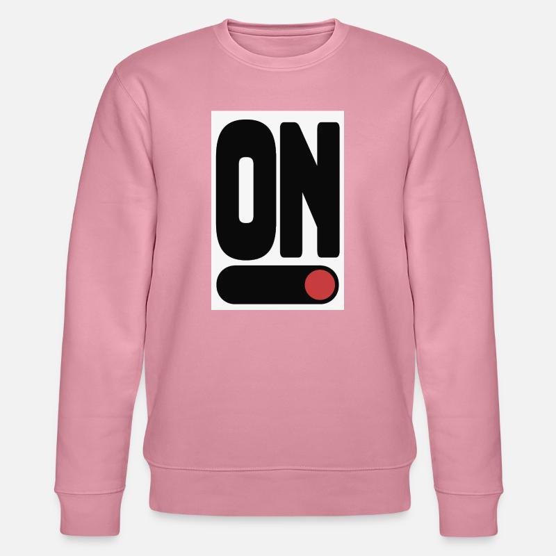 ON Statement Poster Minimal Design - Stanley/Stella Unisex Bio-Sweatshirt CHANGER - Lila Traum