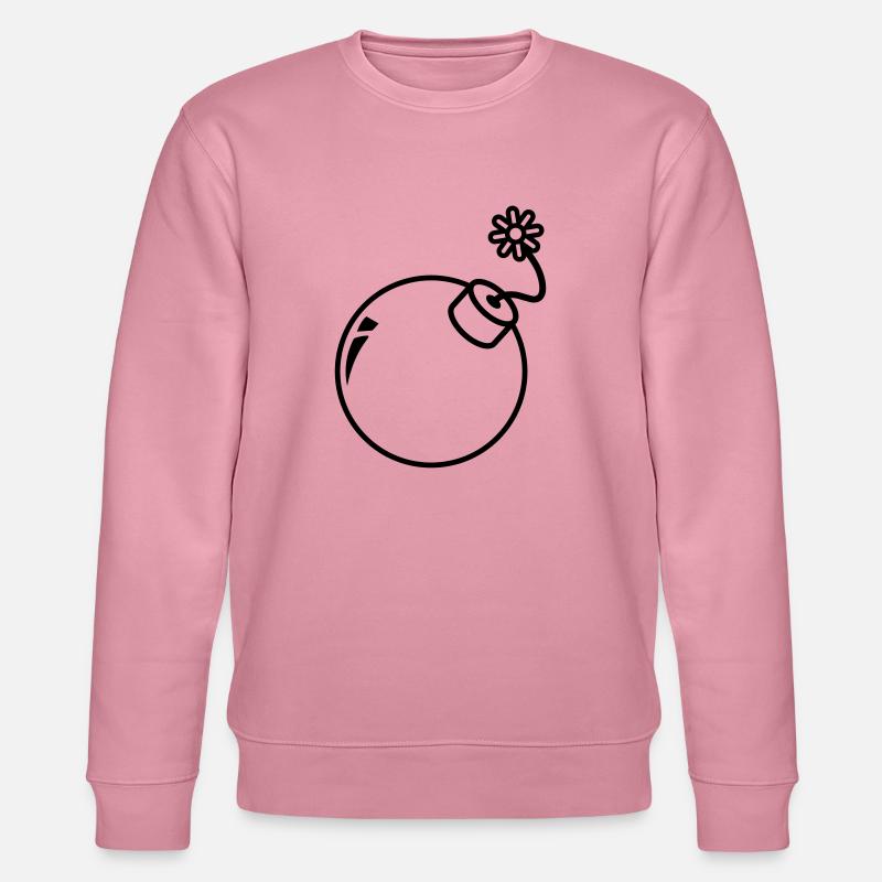 Exlosive Bomb - Stanley/Stella Unisex Bio-Sweatshirt CHANGER  - Lila Traum