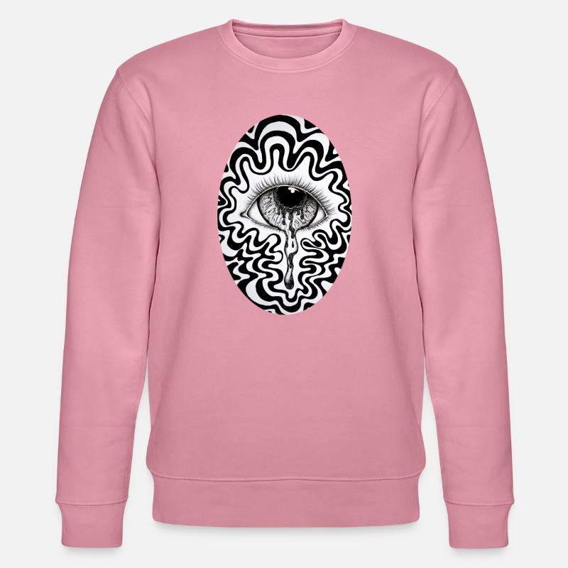 Auge - Stanley/Stella Unisex Bio-Sweatshirt CHANGER  - Lila Traum