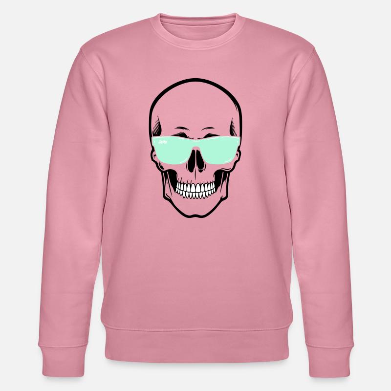Farbverstellbare Sonnenbrille Smile Skull - Stanley/Stella Unisex Bio-Sweatshirt CHANGER  - Lila Traum