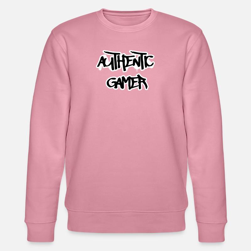 Authentische Gamer-Sammlung | Echte Gamer-Kleidung - Stanley/Stella Unisex Bio-Sweatshirt CHANGER  - Lila Traum