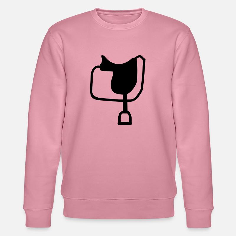 Saddle Horse - Stanley/Stella CHANGER Unisex Organic Sweatshirt - lilac dream