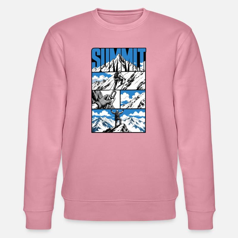 Aventure alpine - Sweat bio CHANGER Stanley/Stella Unisexe - lilas onirique