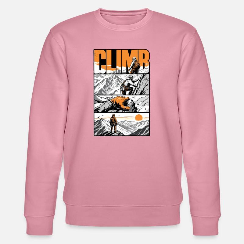 Summit Mountain Climber - Stanley/Stella Unisex Bio-Sweatshirt CHANGER - Lila Traum
