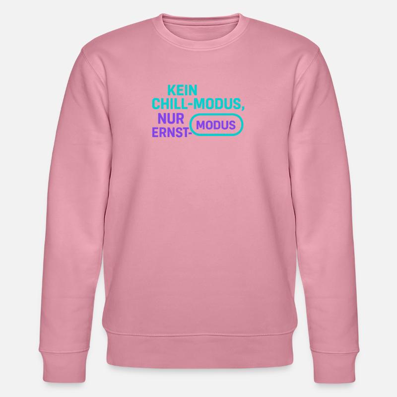 Ernst Mode ohne Chill - Stanley/Stella Unisex Bio-Sweatshirt CHANGER  - Lila Traum