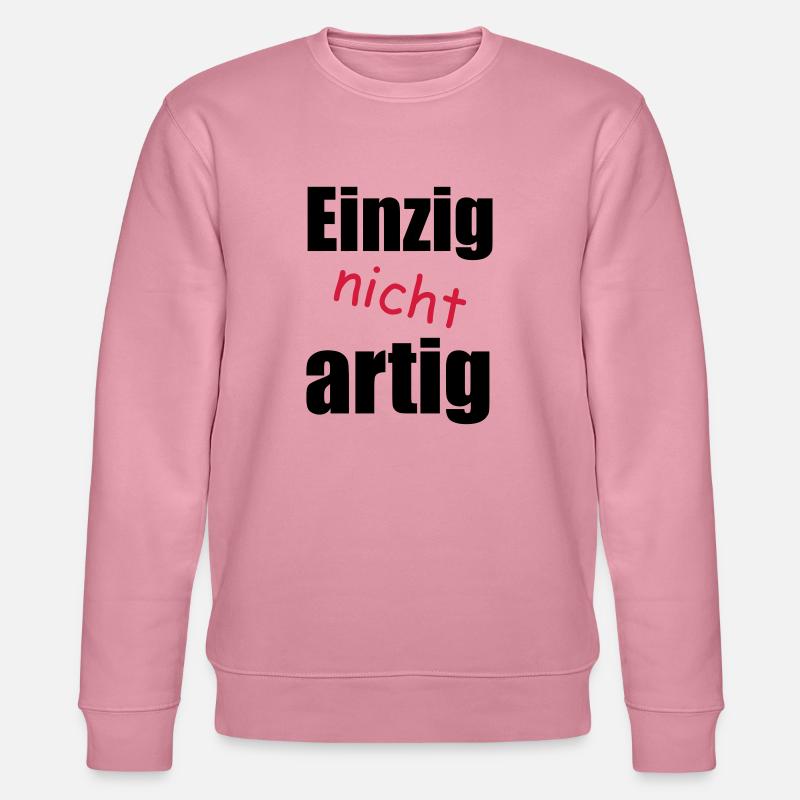 einzig_nicht_artig - Stanley/Stella Unisex Bio-Sweatshirt CHANGER  - Lila Traum