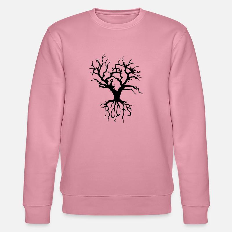 tree_vec_1 de - Stanley/Stella Unisex Bio-Sweatshirt CHANGER  - Lila Traum
