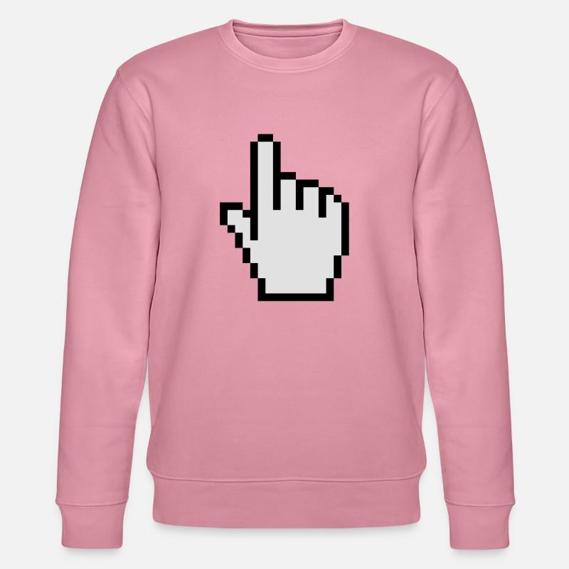 Mouse pointer - Stanley/Stella CHANGER Unisex Organic Sweatshirt - lilac dream