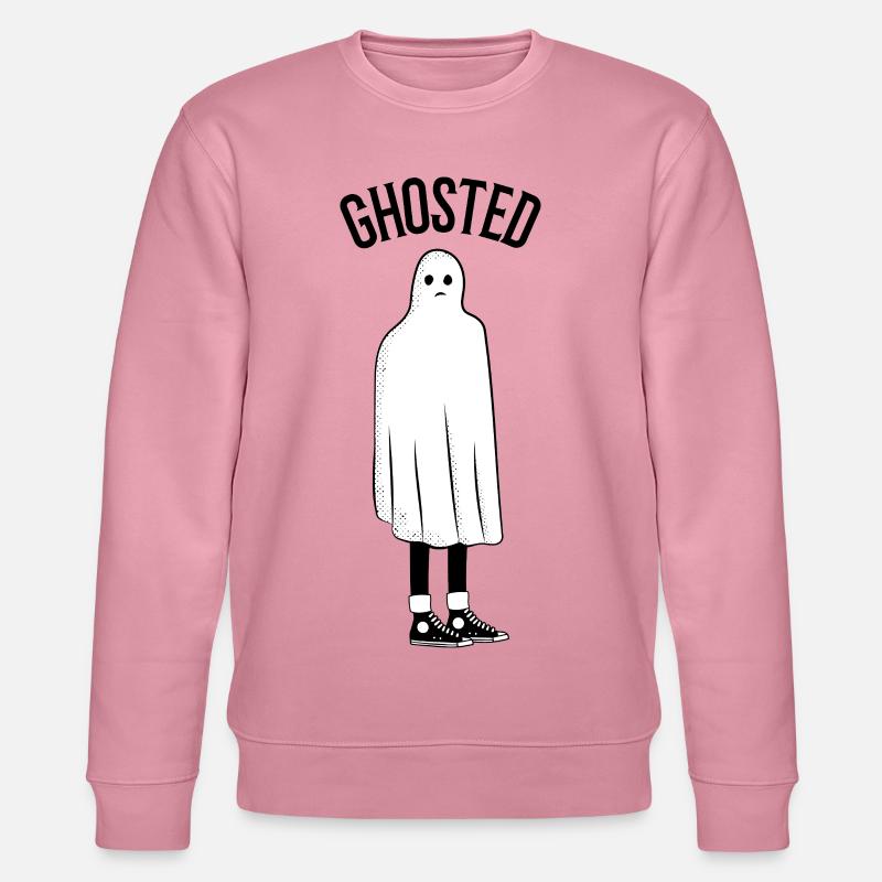 Ghosted Sad Ghost  - Stanley/Stella Unisex Bio-Sweatshirt CHANGER  - Lila Traum