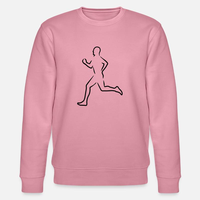 Läufer - Stanley/Stella Unisex Bio-Sweatshirt CHANGER  - Lila Traum