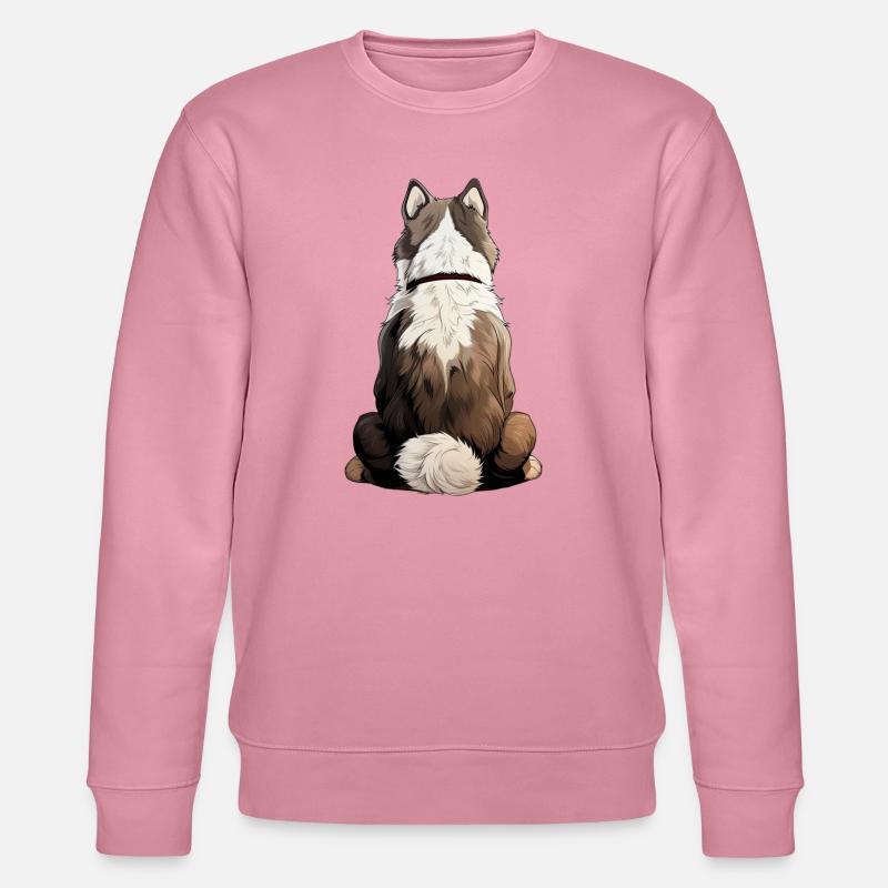 Siberian Husky - Stanley/Stella Unisex Bio-Sweatshirt CHANGER  - Lila Traum