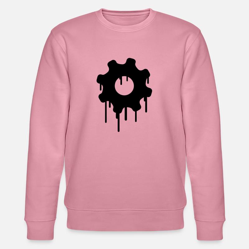 Gears Graffiti - Stanley/Stella Unisex Bio-Sweatshirt CHANGER  - Lila Traum