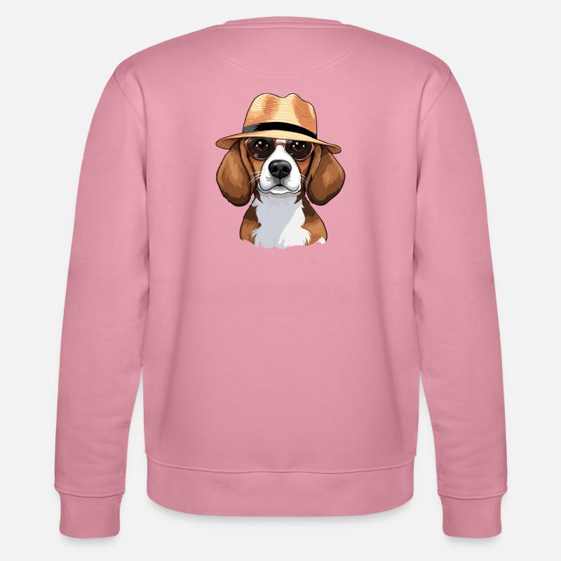 cavalier king charles, beagle, chien - Sweat bio CHANGER Stanley/Stella Unisexe - lilas onirique