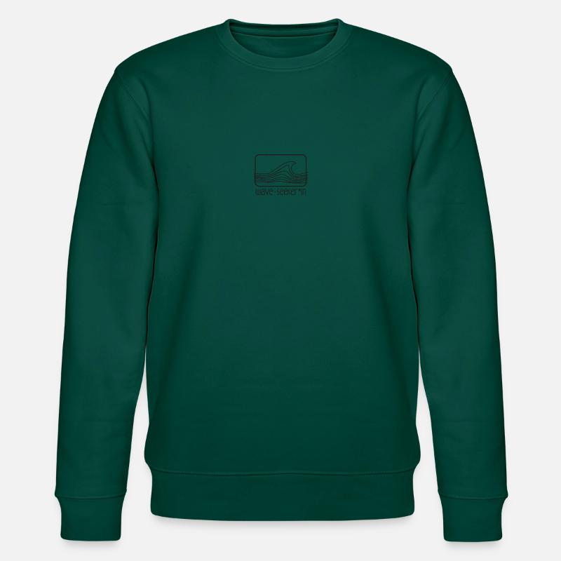 Mode de surf élégante - Sweat bio CHANGER Stanley/Stella Unisexe - forêt