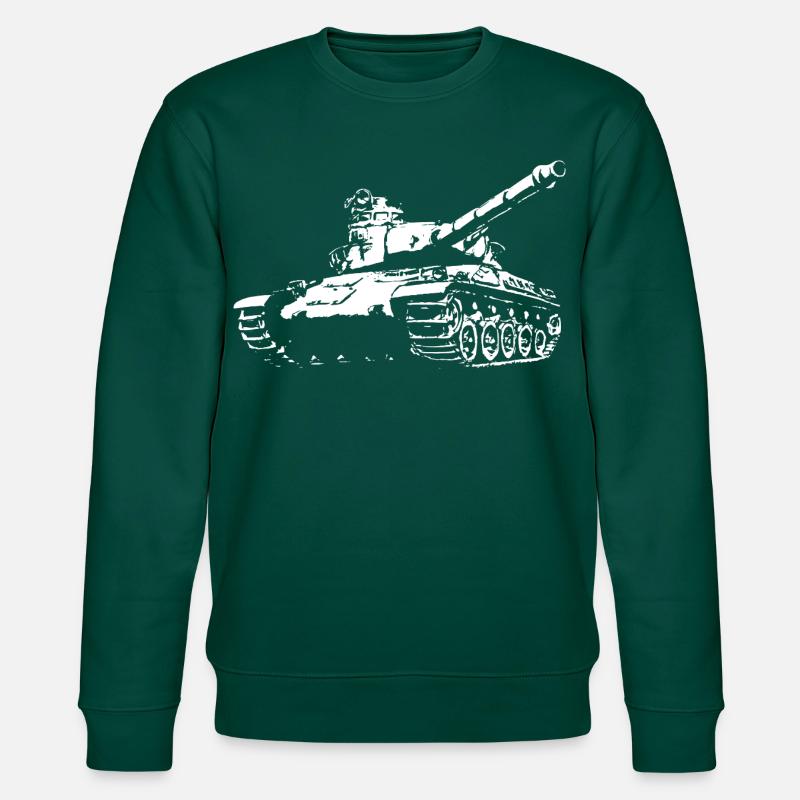 AMX 30 blanc - Sweat bio CHANGER Stanley/Stella Unisexe - forêt