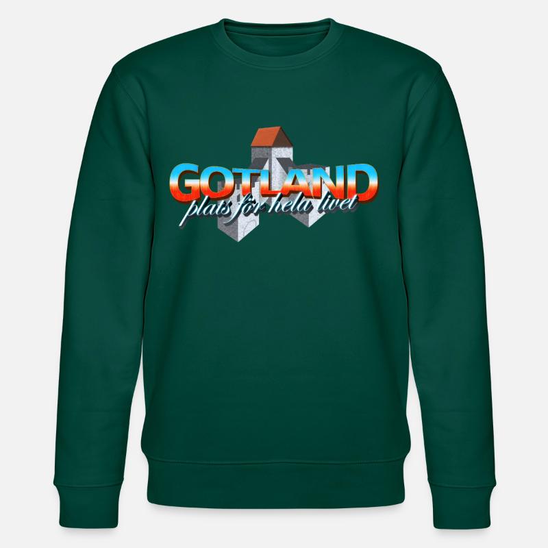 Gotland - Stanley/Stella Unisex Bio-Sweatshirt CHANGER  - Forest