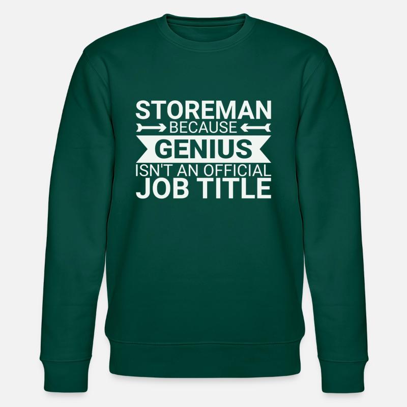 Storeman Genius - Stanley/Stella Unisex Bio-Sweatshirt CHANGER - Forest